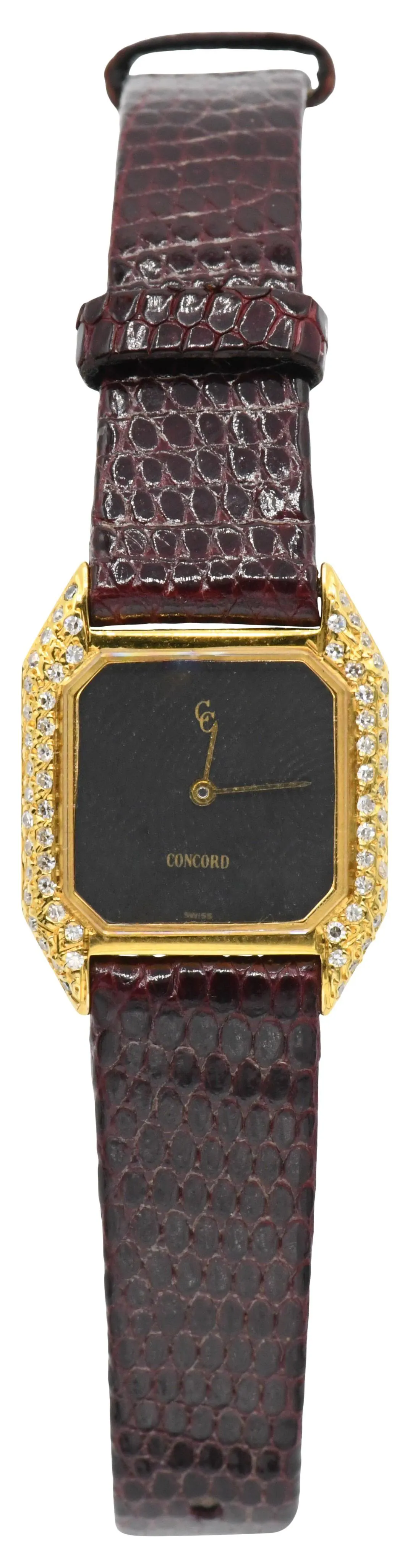 Concord 18mm Yellow gold Black