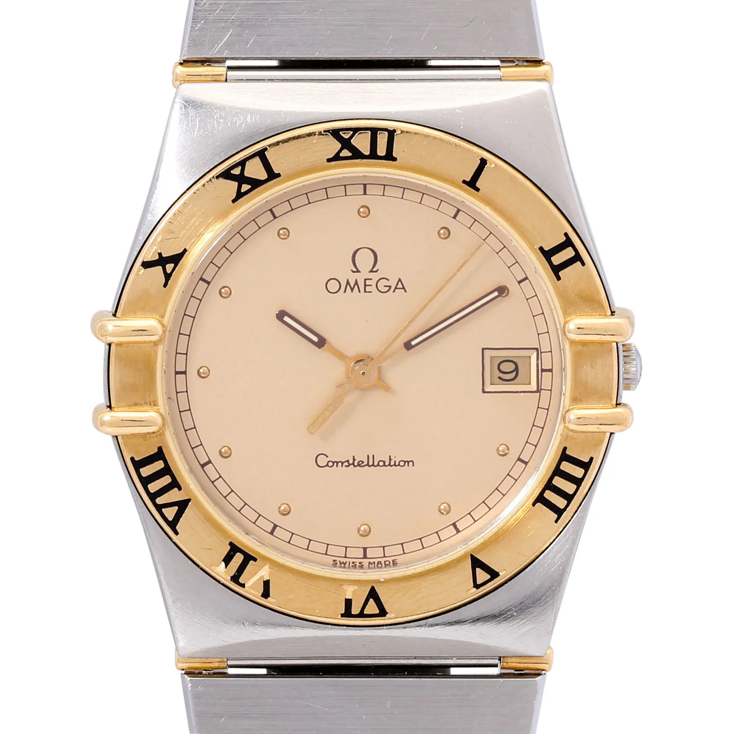 Omega Constellation 396.1070 33.5mm Gold and Steel Gold