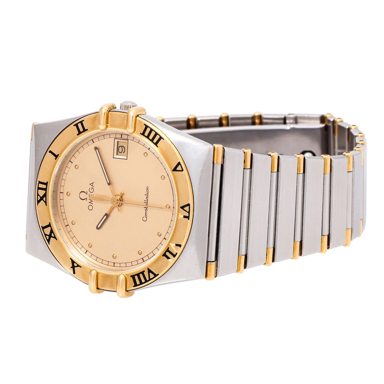 Omega Constellation 396.1070 33.5mm Gold and Steel Gold 5