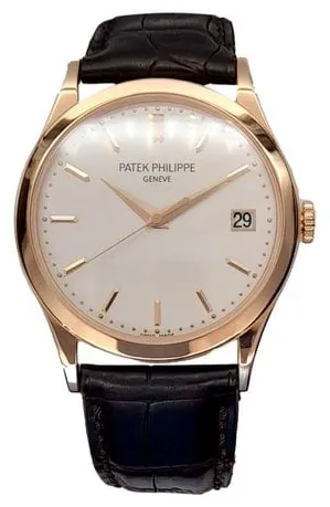 Patek Philippe Calatrava 5296R-010 38mm Rose gold Silver