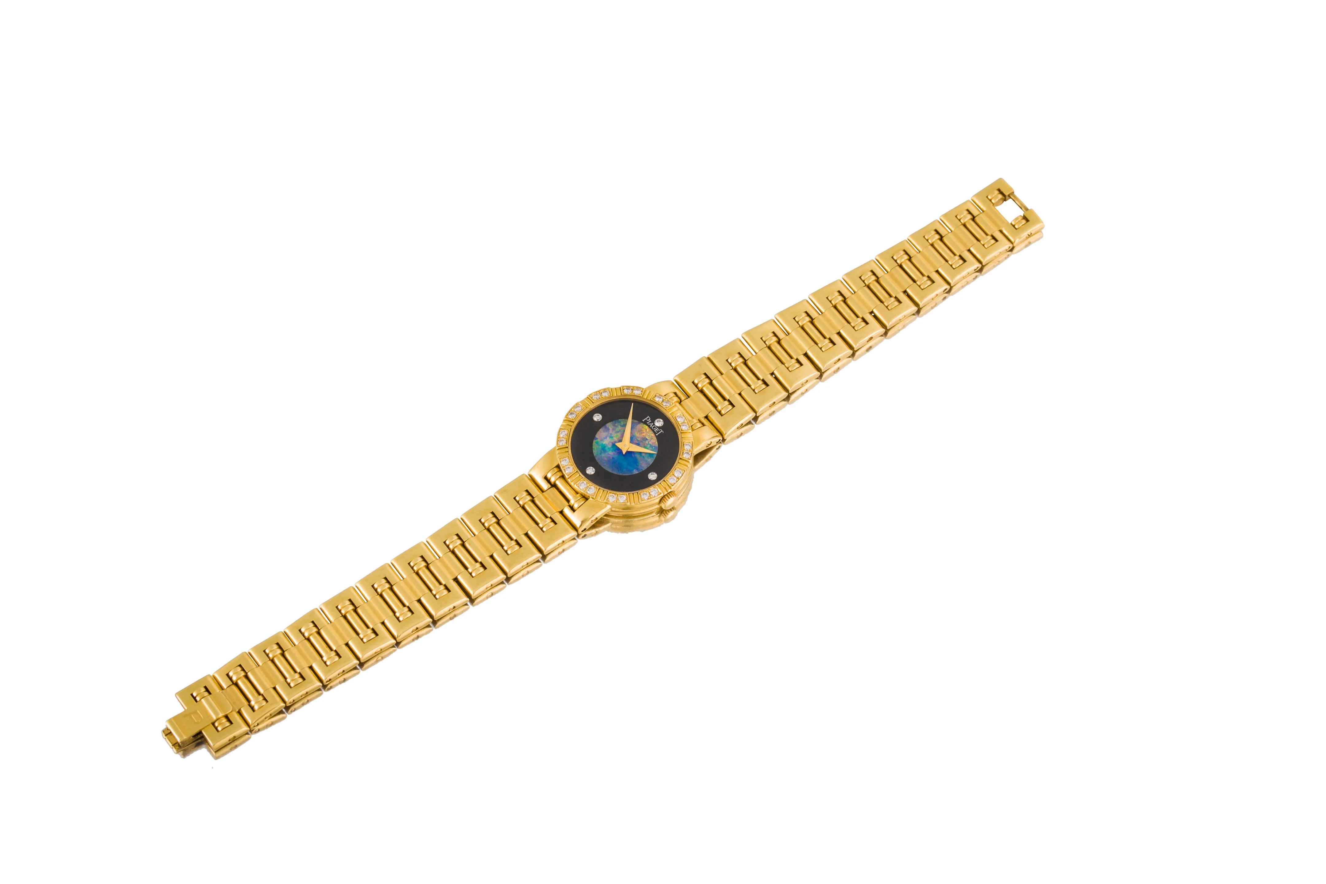 Piaget Dancer 80564 K81 23mm Yellow gold and Diamond Onyx and opal