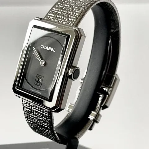 Chanel Boy-Friend H4878 34.5mm Stainless steel Black