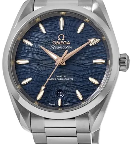 Omega Aqua Terra 220.10.38.20.03.002 38mm Stainless steel Blue