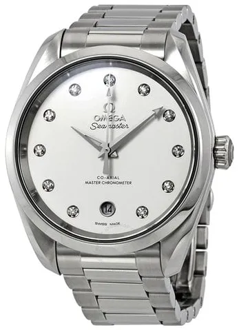 Omega Aqua Terra 220.10.38.20.52.001 38mm Stainless steel Silver