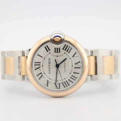 Cartier Ballon Bleu W2BB0003 36mm Yellow gold and Stainless steel Silver