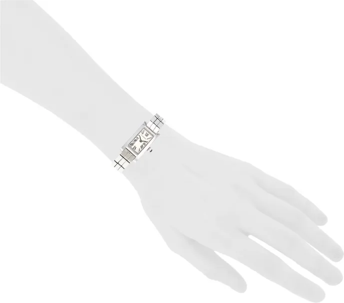 Cartier Tank Louis Cartier 2544 14mm White gold Silver 1