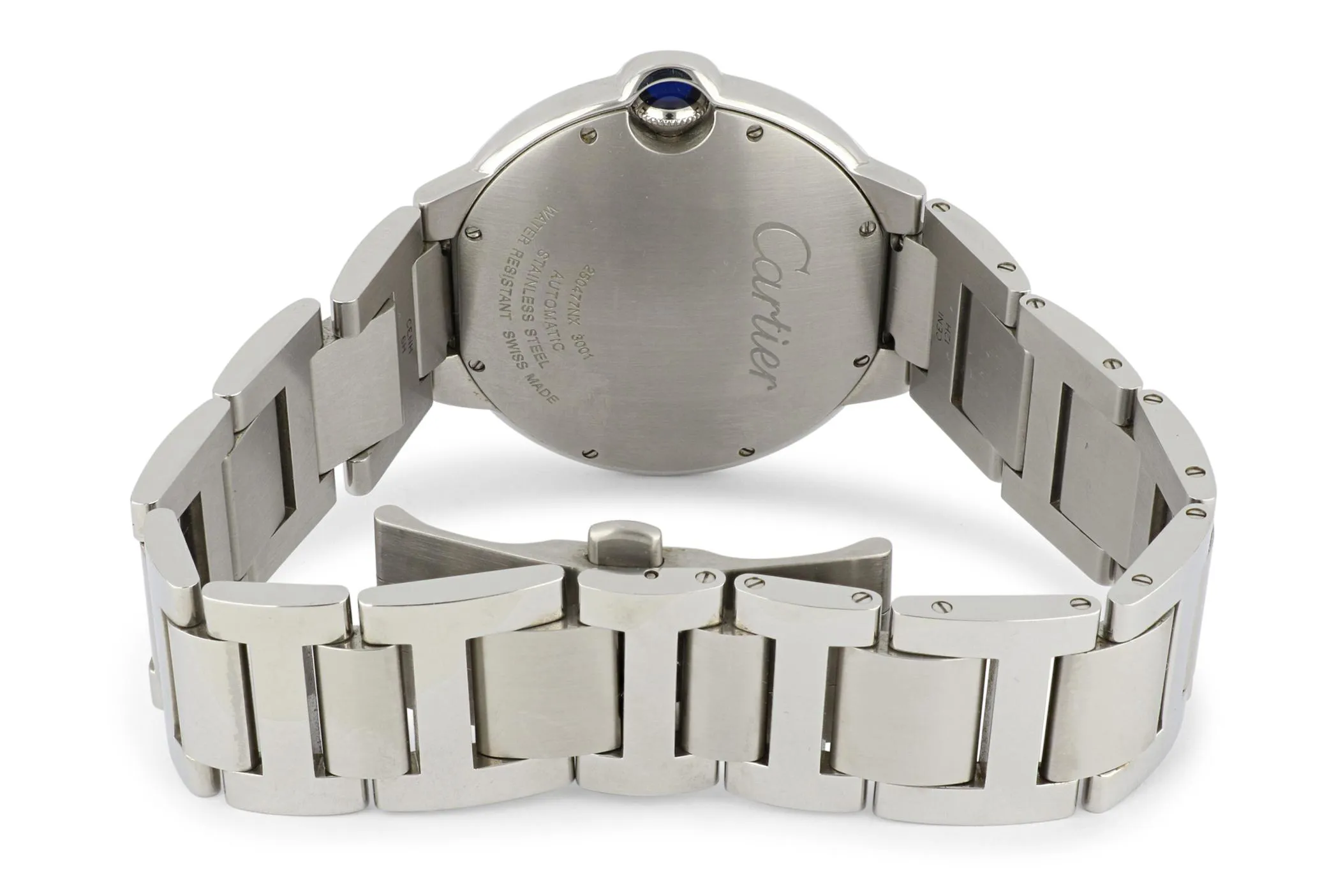 Cartier Ballon Bleu 3001 42mm Stainless steel Silver 4