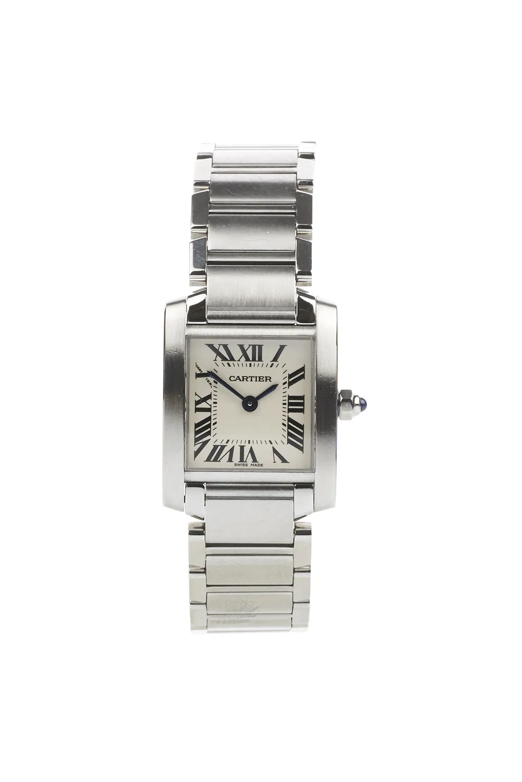 Cartier Tank 2384 20mm Stainless steel Ivory 2