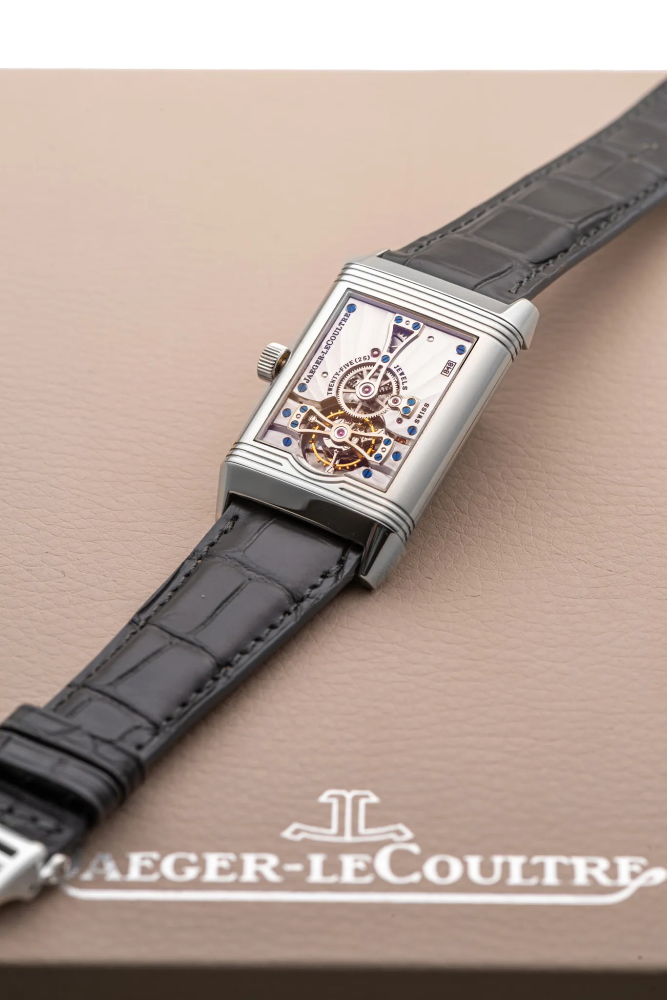 Jaeger-LeCoultre Reverso 270.6.48 26mm Platinum Silver 2