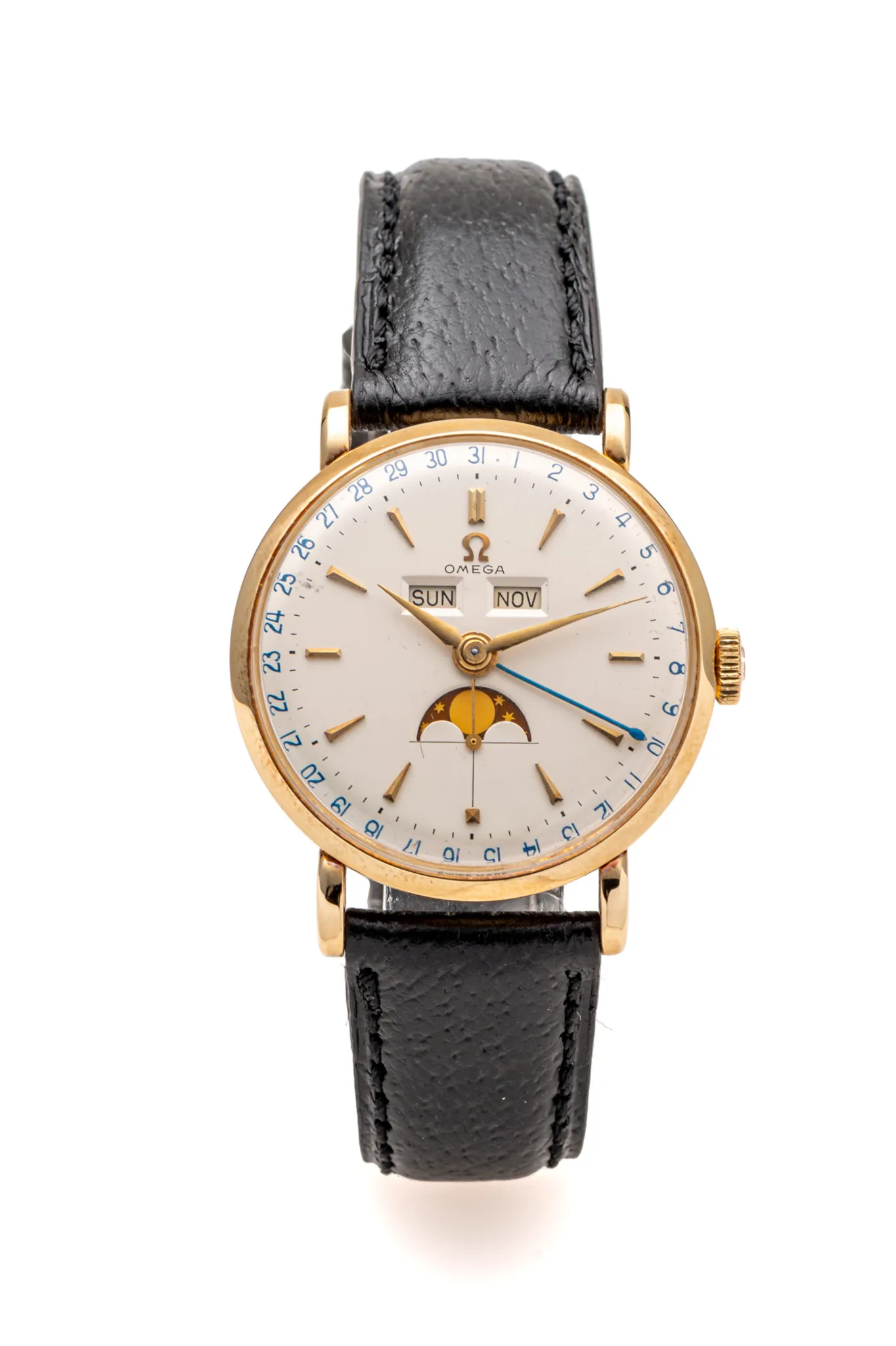 Omega Cosmic 2473 34mm Yellow gold White