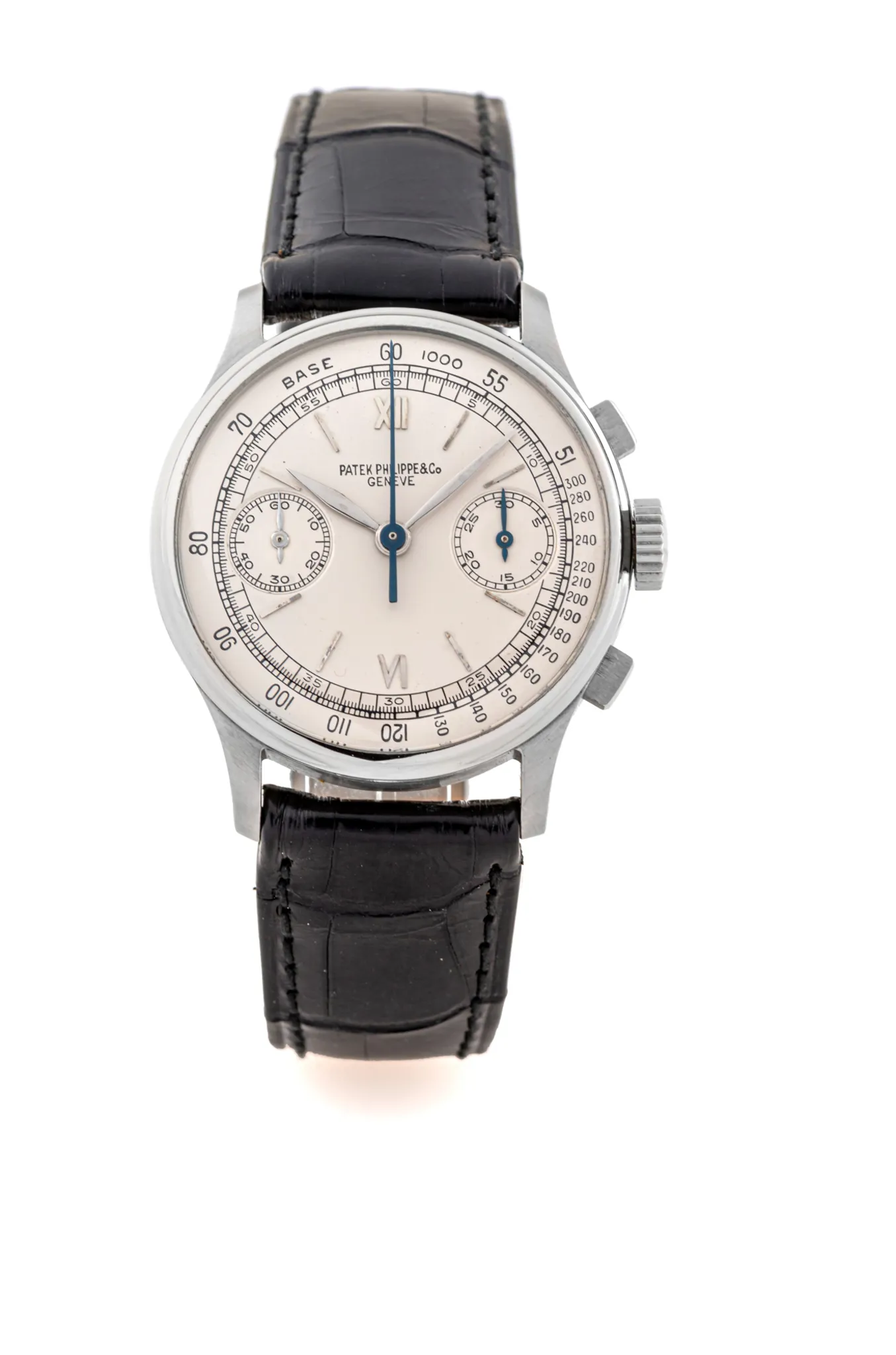 Patek Philippe Chronograph 130 34mm Stainless steel White