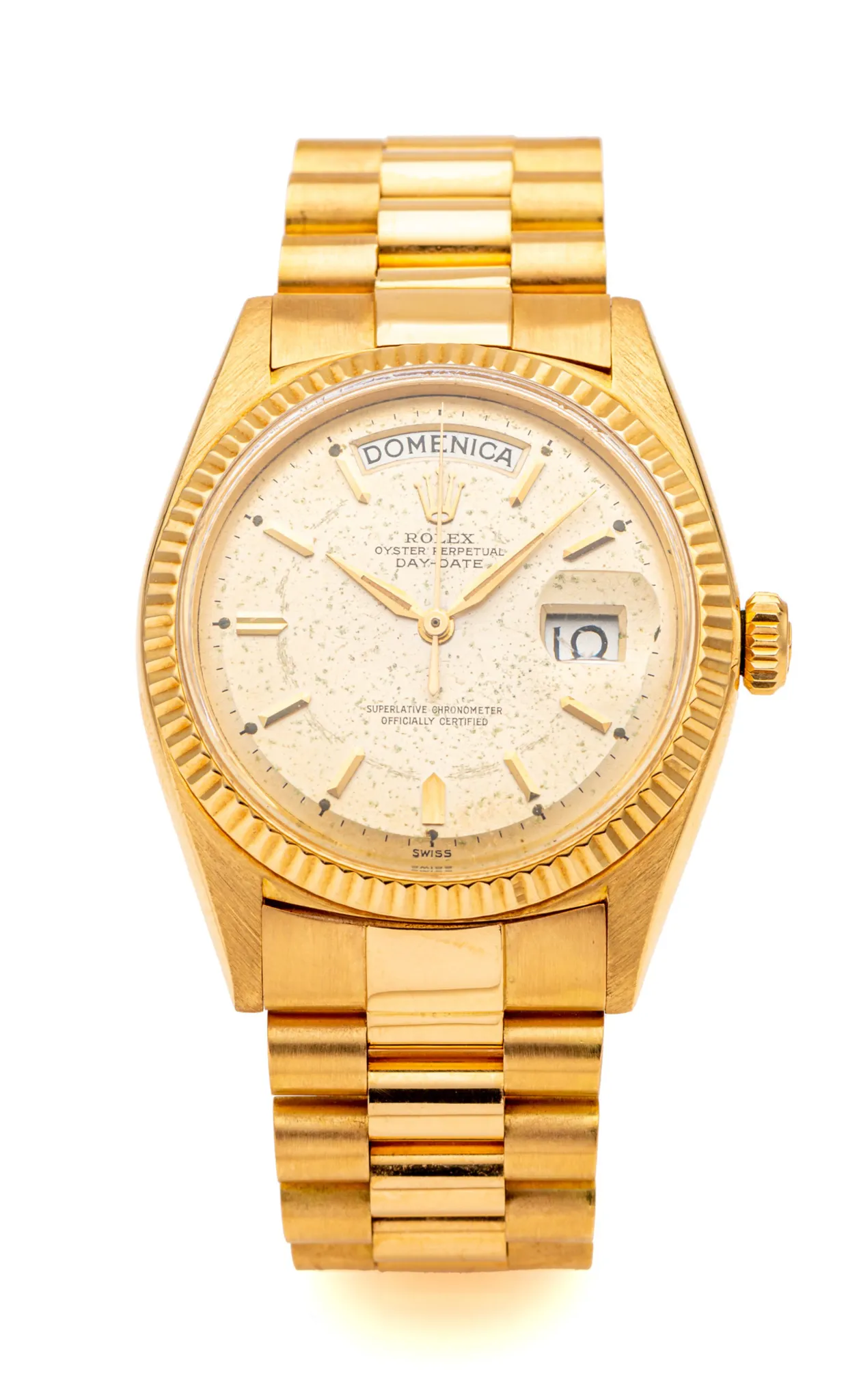 Rolex Day-Date 36 1802 36mm Yellow gold Cream