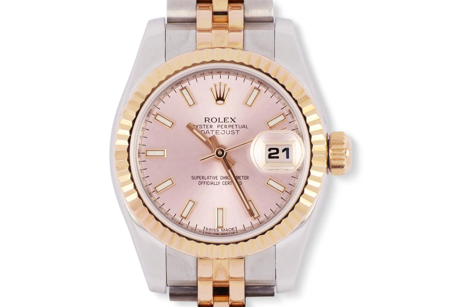 Rolex Lady-Datejust 179171 26mm Rose gold and Stainless steel Rose