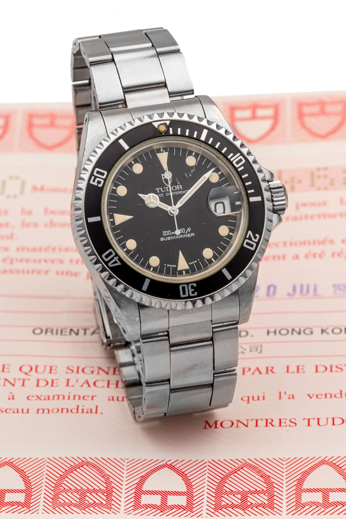 Tudor Submariner 79190 40mm Stainless steel Black