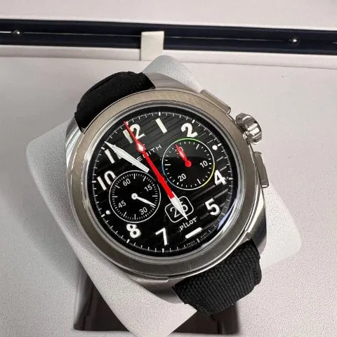 Zenith Pilot 03.4000.3652/21.I001 Stainless steel Black