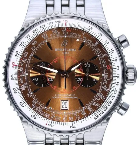 Breitling Montbrillant A23340 47mm Steel Bronze