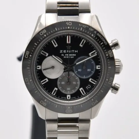 Zenith Chronomaster Sport 03.3100.3600/21.M3100 41mm Stainless steel Black