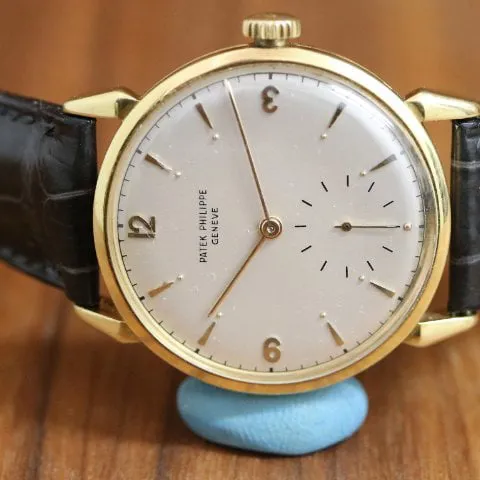 Patek Philippe Calatrava 1578 35mm Yellow gold Silver