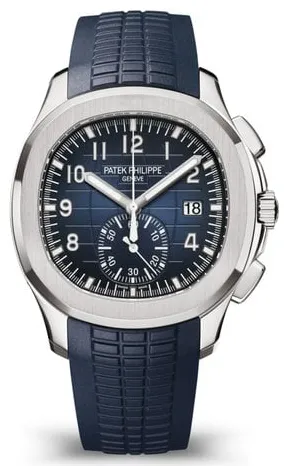 Patek Philippe Aquanaut 5968G-001 42mm White gold Blue