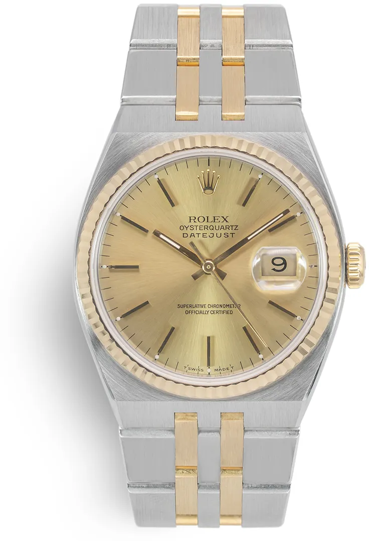 Rolex Datejust 17013A 36mm Steel & yellow gold Champagne
