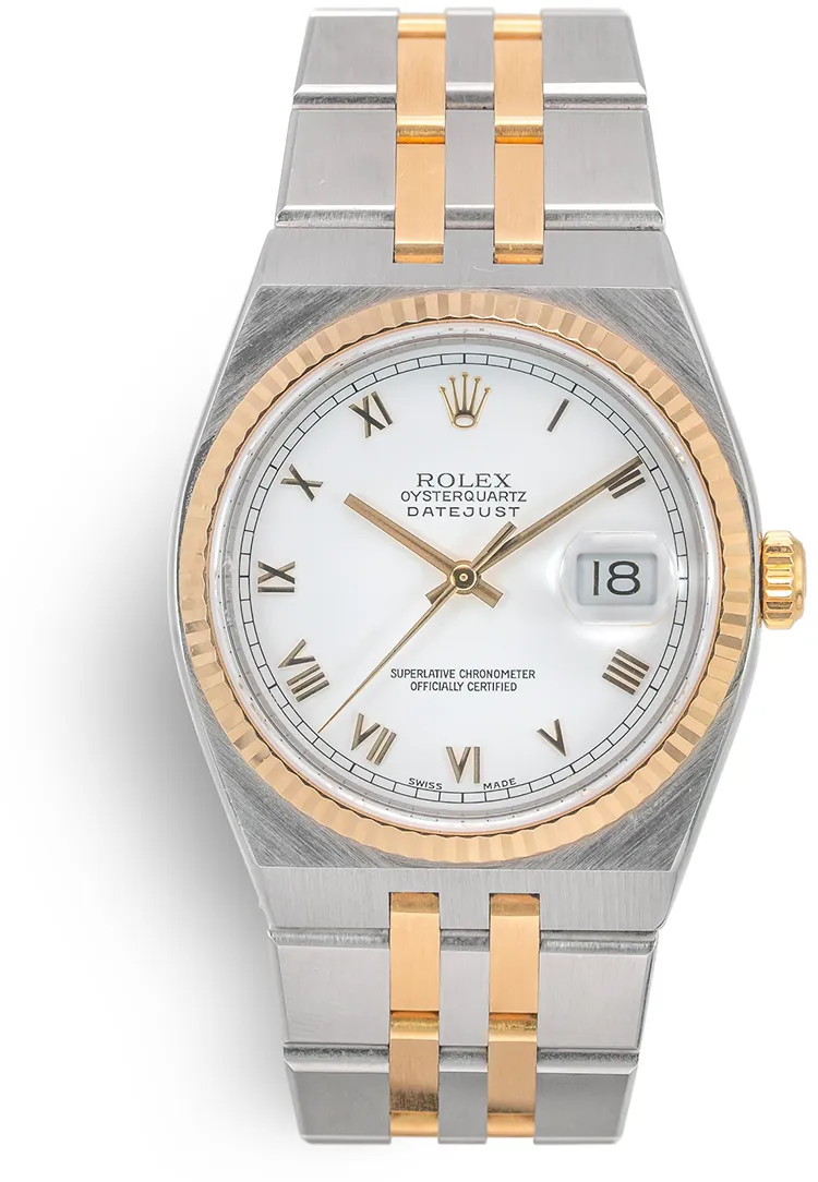 Rolex Datejust 17013A 36mm Steel & yellow gold White