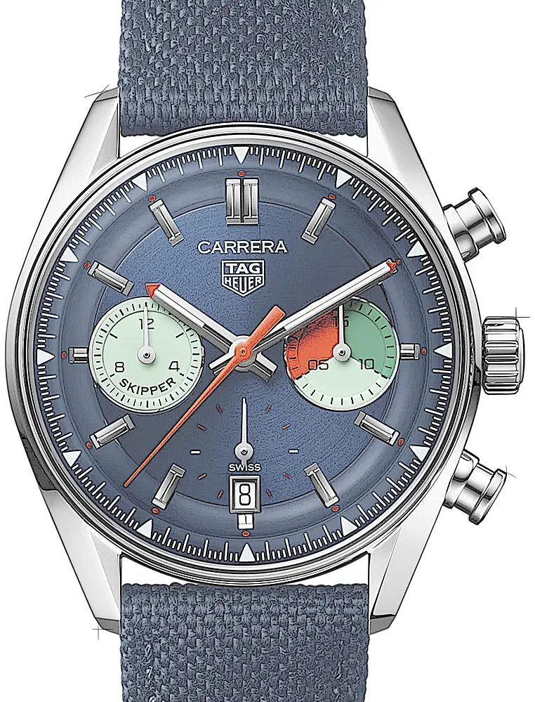 TAG Heuer Carrera CBS2213.FN6002 39mm Stainless steel Blue