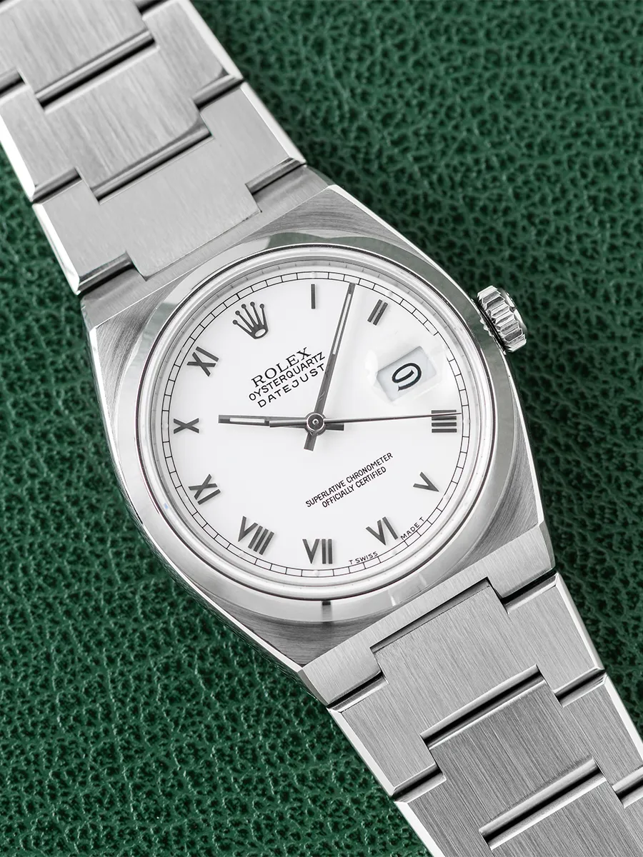 Rolex Datejust Oysterquartz 17000 36mm Stainless steel White 1