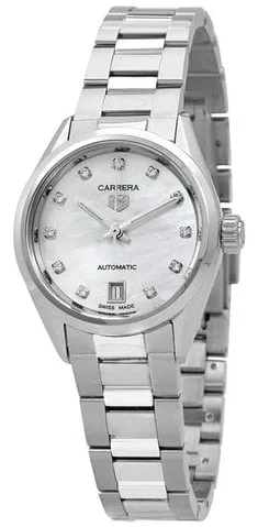 TAG Heuer Carrera Lady WBN2412.BA0621 29mm Stainless steel White