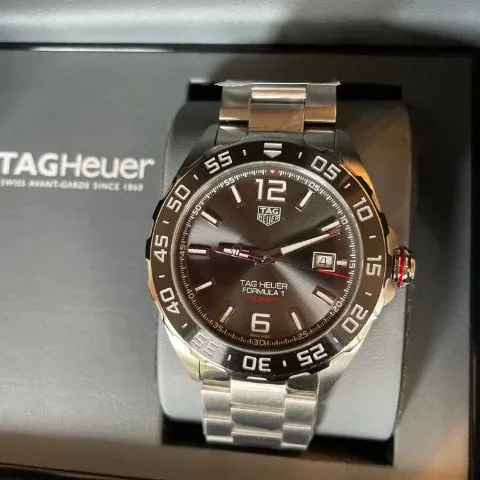 TAG Heuer Formula 1 WAZ2011.BA0842 43mm Stainless steel Gray