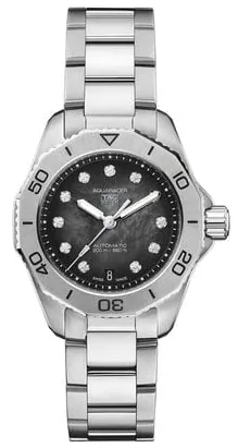 TAG Heuer Aquaracer Lady WBP2410.BA0622 30mm Stainless steel Black