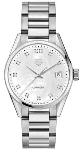 TAG Heuer Carrera Lady WBK1318.BA0652 36mm Stainless steel White