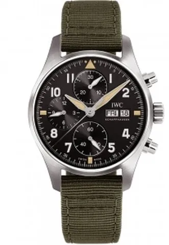 IWC Pilot IW387901 41mm Stainless steel Black