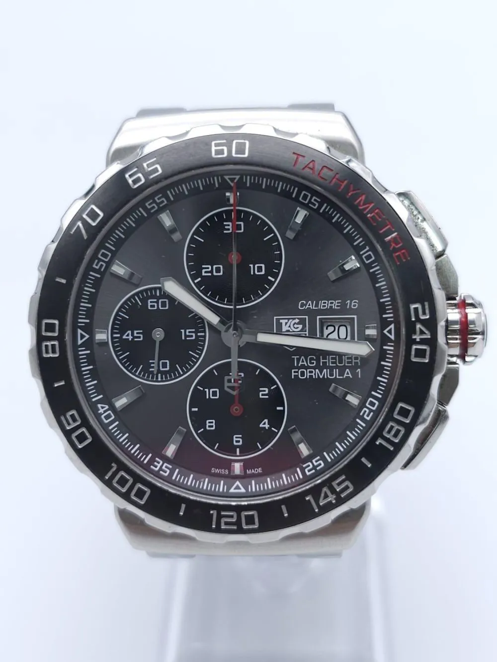 TAG Heuer Formula 1 12398 43mm Ceramic and Stainless steel Silver