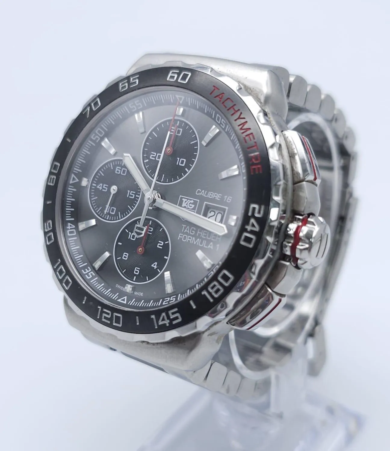 TAG Heuer Formula 1 12398 43mm Stainless steel and ceramic Silver 2