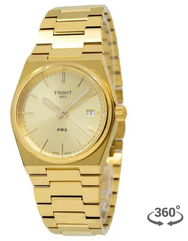 Tissot PRX T137.210.33.021.00 35mm Stainless steel Champagne