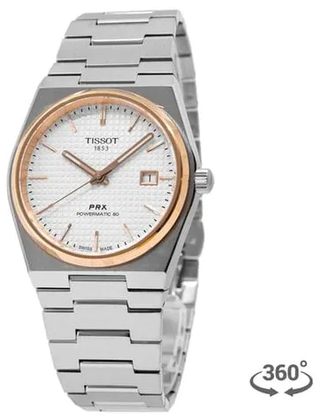 Tissot PRX T1374072103100 40mm Stainless steel Silver