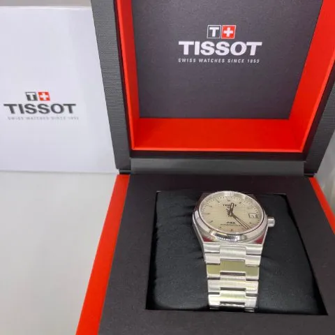 Tissot T-Classic T137.207.11.111.00 35mm Stainless steel White Mother of Pearl