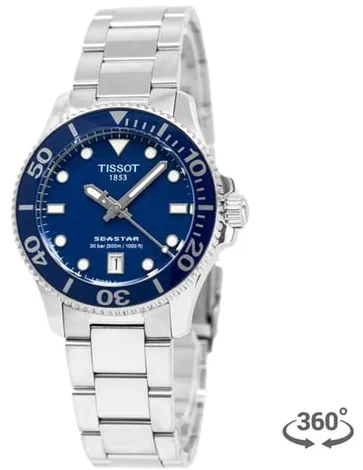 Tissot Seastar T120.210.11.041.00 36mm Stainless steel Blue