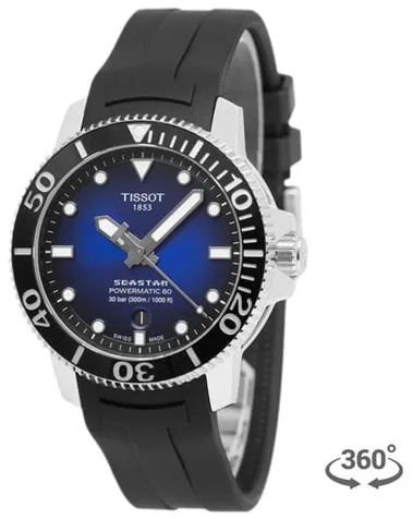 Tissot Seastar 1000 T120.407.17.041.00 43mm Stainless steel Black