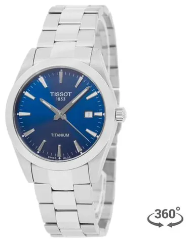 Tissot Gentleman T127.410.44.041.00 40mm Titanium Blue