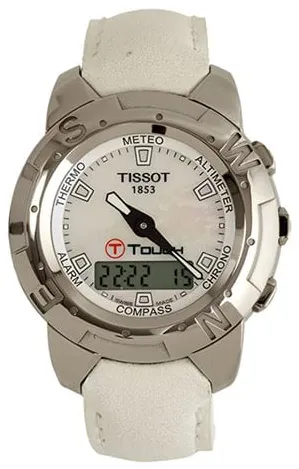 Tissot Touch T33765881 42mm Titanium Mother-of-pearl