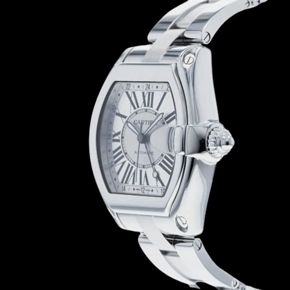 Cartier Roadster 42mm Stainless steel Silver 1