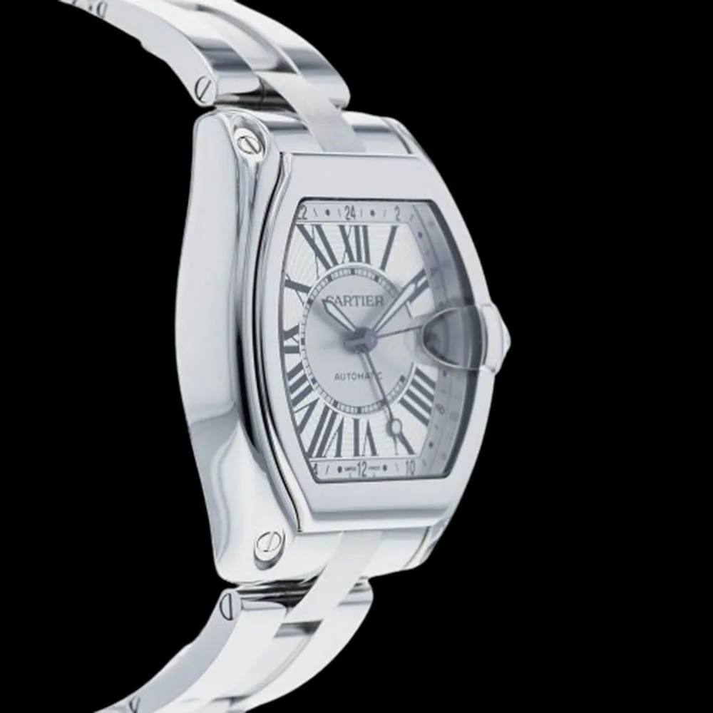 Cartier Roadster 42mm Stainless steel Silver 3
