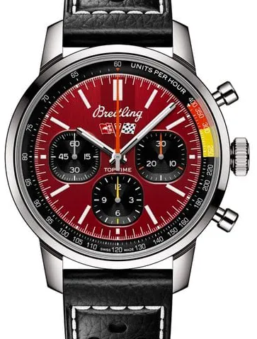 Breitling Top Time AB01761A1K1X1 41mm Stainless steel Red