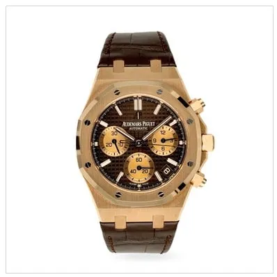 Audemars Piguet Royal Oak 26239OR.OO.D821CR.01 41mm Rose gold Brown