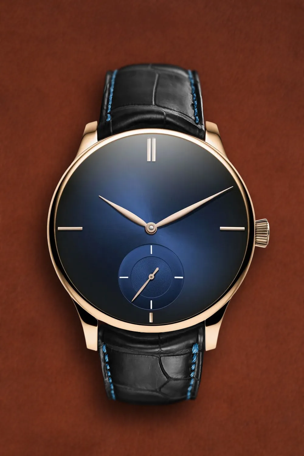 H. Moser & Cie. Venturer 2327-0207 40mm White gold Blue