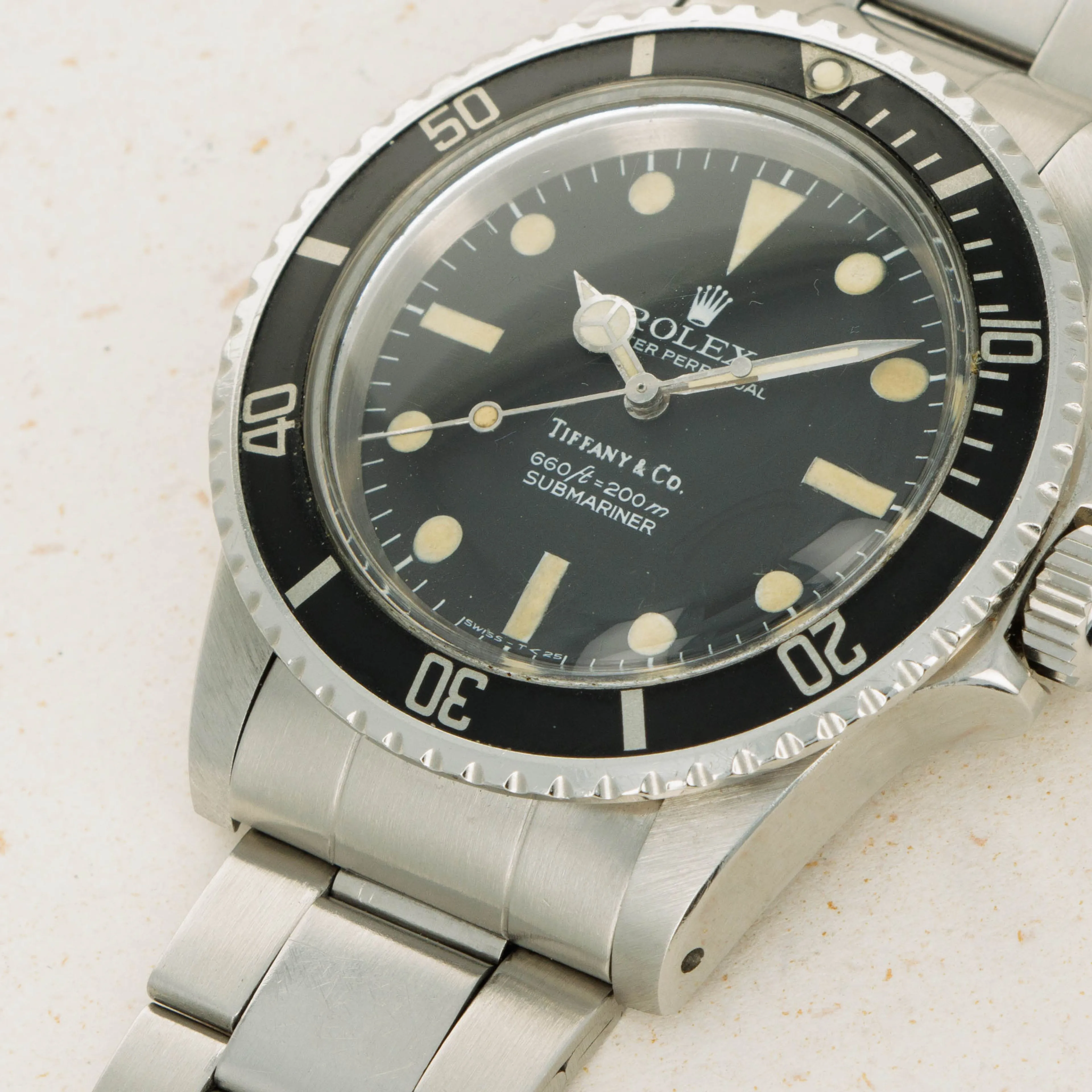 Rolex Submariner 5513 40mm Stainless steel Black 2