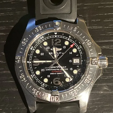 Breitling Superocean A17390 44mm Stainless steel Black