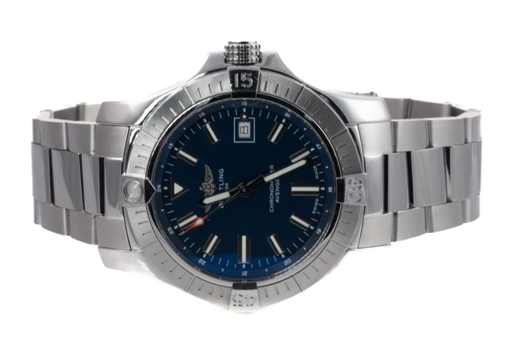 Breitling Avenger A17318101C1A1 43mm Stainless steel Blue