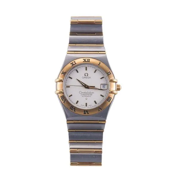 Omega Constellation 1202.30.00 35mm Yellow gold and Stainless steel Cream